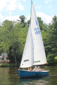 O'Day Rhodes under sail