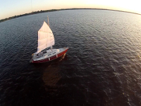 Paceship 23 - photo from the kite